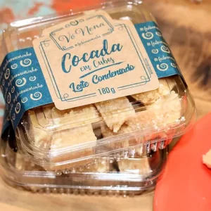 Cocada em Cubos Leite Condensado - 160g