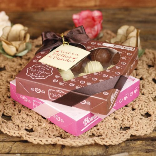 Caixa de Bombons 330g doces vó nena dia das mães