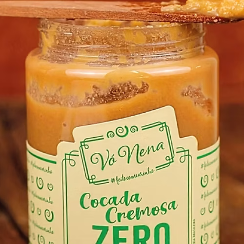 Cocada Cremosa Zero 400g doces vó nena